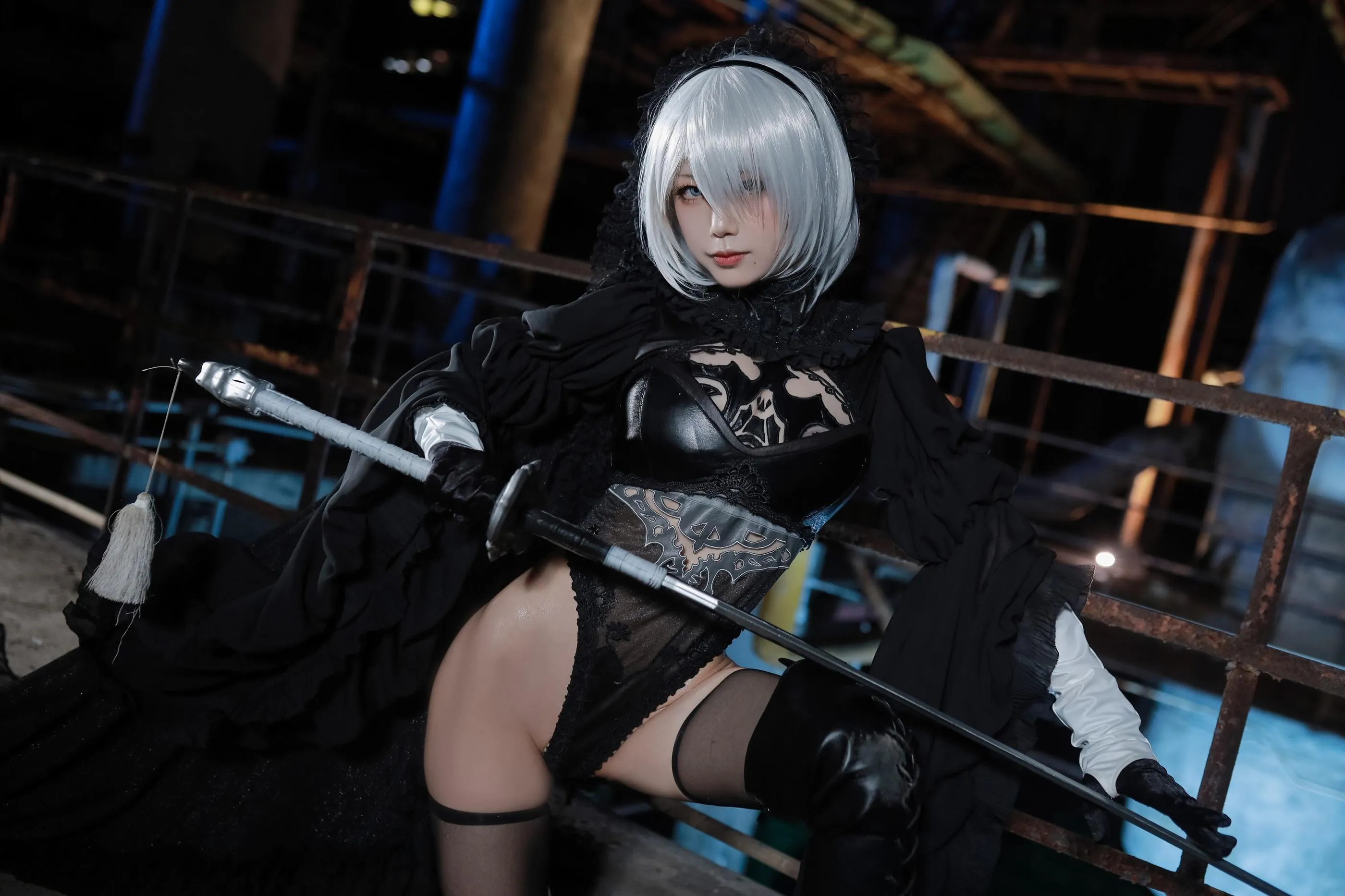 水淼Aqua – NO.39 -黑白2b [55P]插图4